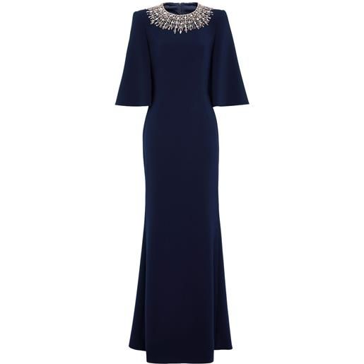 Jenny Packham abito da sera ruo - blu
