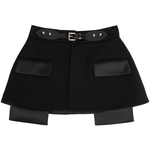 Dice Kayek cintura in stile gonna - nero