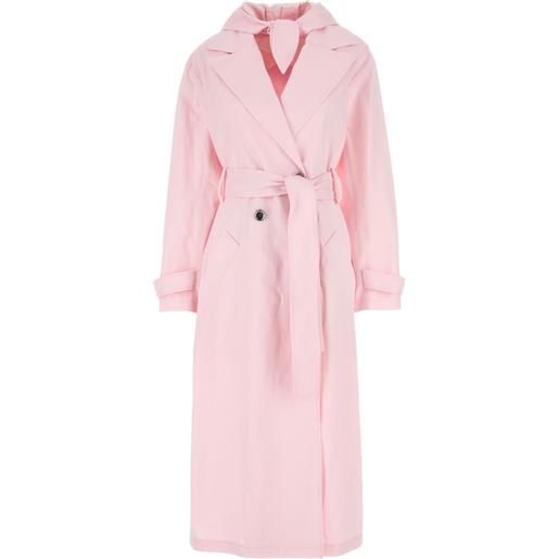 Givenchy trench con cintura - rosa