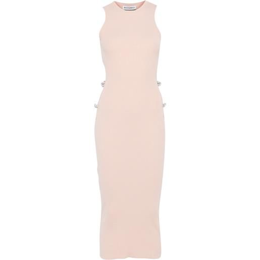 MACH & MACH abito con fiocco - toni neutri