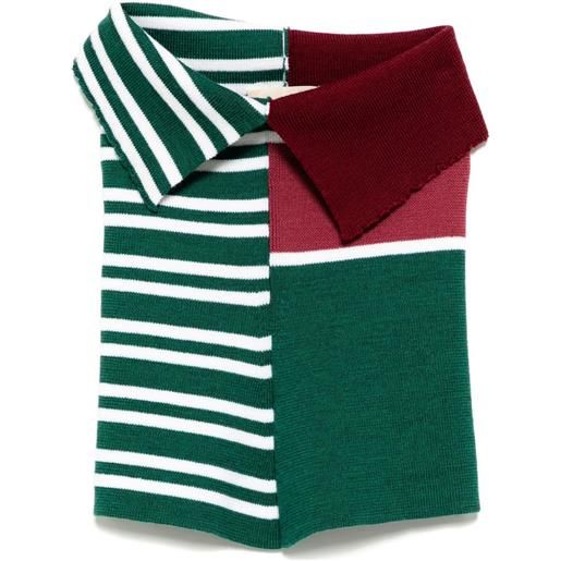 Stefan Cooke sciarpa ad anello - rosso