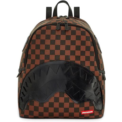 sprayground kid zaino con applicazione - marrone