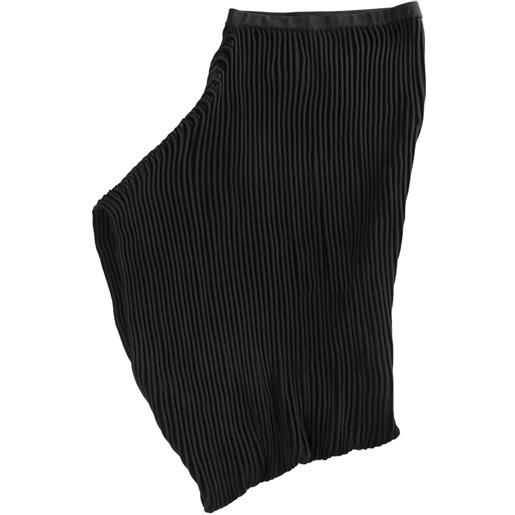 Issey Miyake asymmetric skirt - nero
