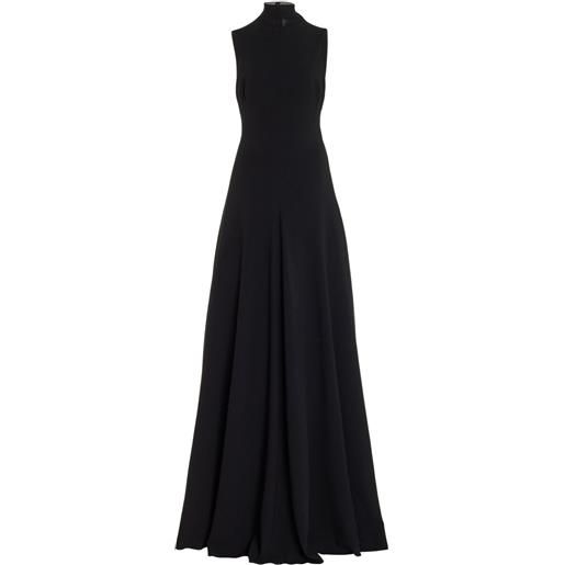Brandon Maxwell abito lungo aurora - nero