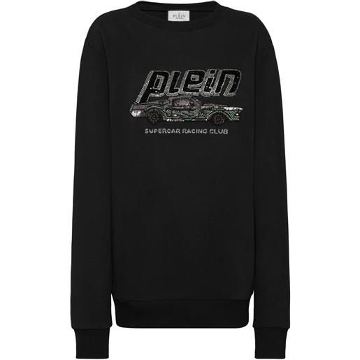Philipp Plein felpa cars racing - nero