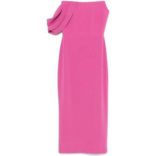Alex Perry abito midi - rosa