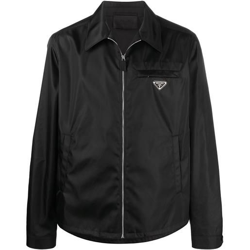 Prada giacca re-nylon - nero