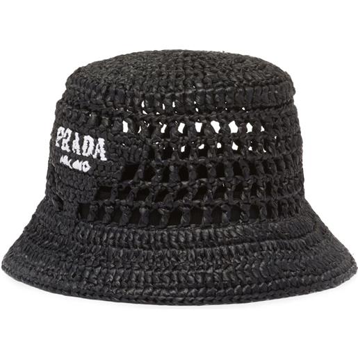 Prada cappello bucket - nero
