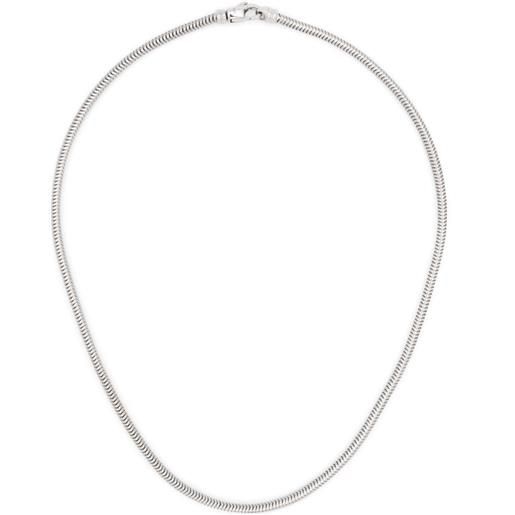 Collana Donna Tuscany Silver In Argento 925 Con Catena Snake Regolabile 41-46 Cm – Gioiello Etico In Confezione Regalo