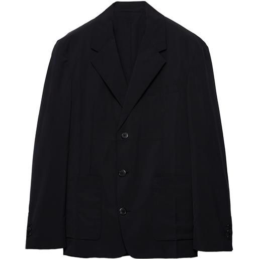 Prada blazer monopetto - nero