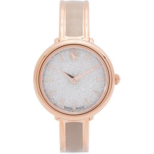 Swarovski orologio crystalline 32mm - argento