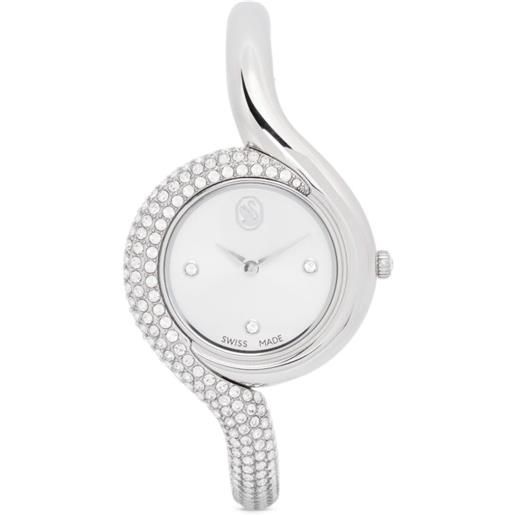Swarovski orologio dextera asimmetrico 32mm - argento