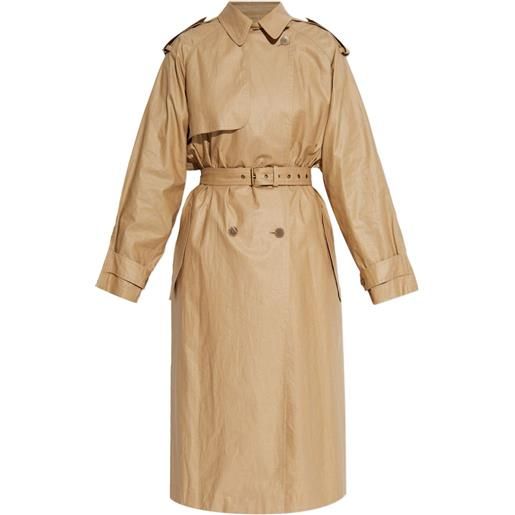ISABEL MARANT trench con cintura - toni neutri