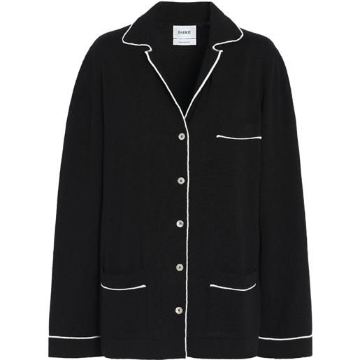 Barrie camicia ultra-fine - nero