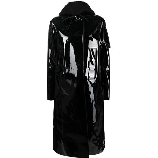 1017 ALYX 9SM impermeabile con cappuccio - nero