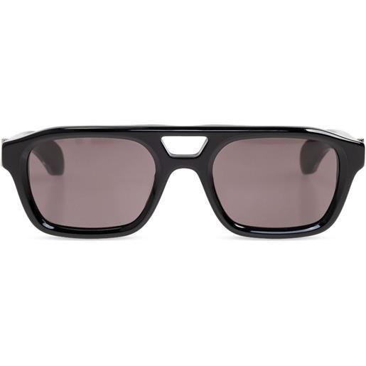 Alexander McQueen Eyewear occhiali da sole squadrati - nero