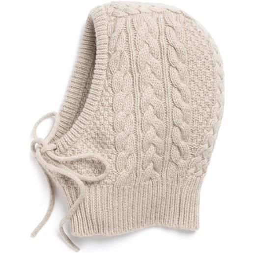 Barrie passamontagna in cashmere - toni neutri