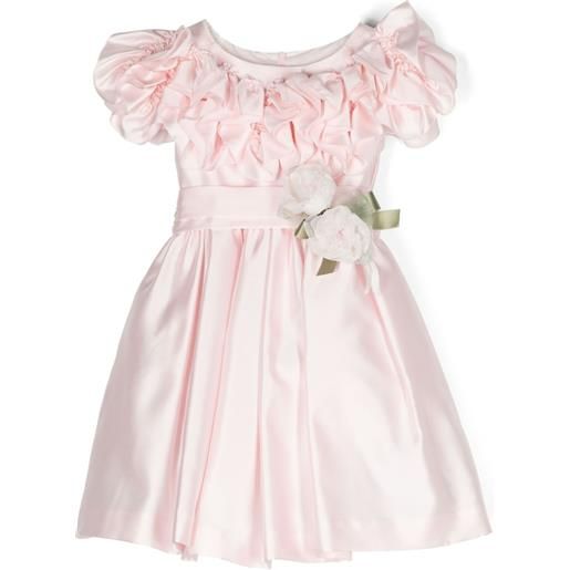 Monnalisa abito con cintura - rosa