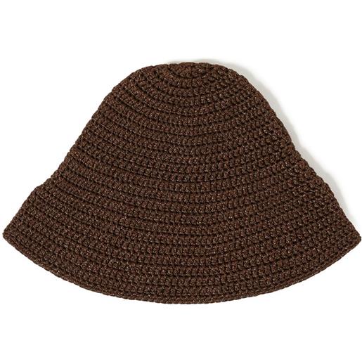 Alanui cappello bucket ray of light - marrone