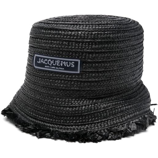 Jacquemus cappello bucket - nero