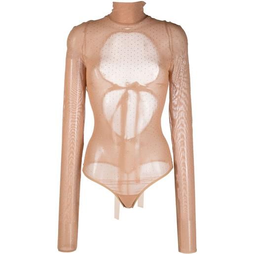 Nensi Dojaka body con decorazione - toni neutri