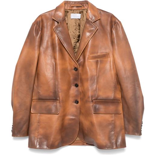 Giuseppe Di Morabito blazer con stampa - marrone