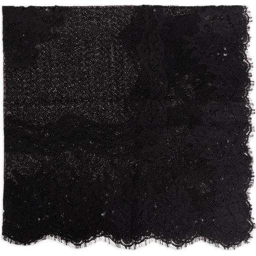 Dolce & Gabbana foulard in pizzo - nero