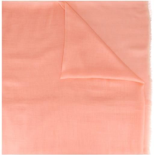 Ferragamo large frayed stole - giallo