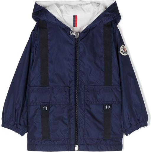 Moncler Enfant giacca con cappuccio - blu