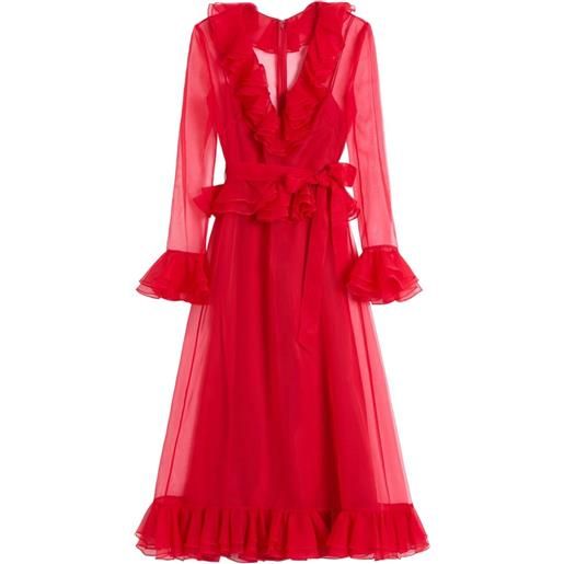 Valentino Garavani abito midi - rosso