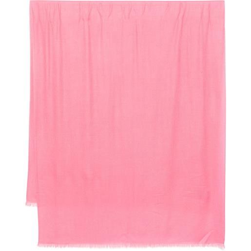 N.Peal sciarpa pashmina - rosa