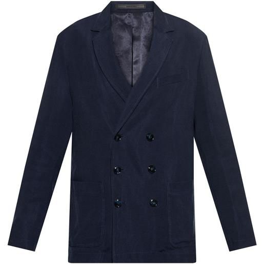 Giorgio Armani blazer doppiopetto - blu