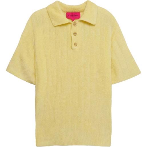 The Elder Statesman polo in ciniglia - giallo