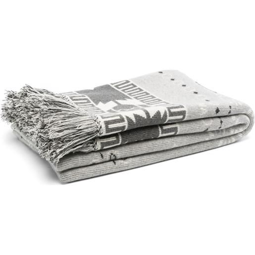 Alanui calzini con motivo paisley - grigio