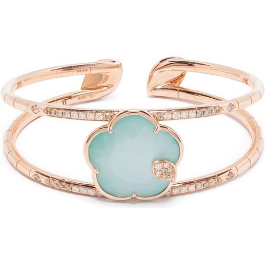Pasquale Bruni bracciale ton joli in oro rosa 18kt con diamanti