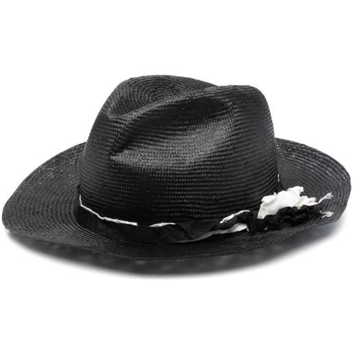 Yohji Yamamoto fedora - nero