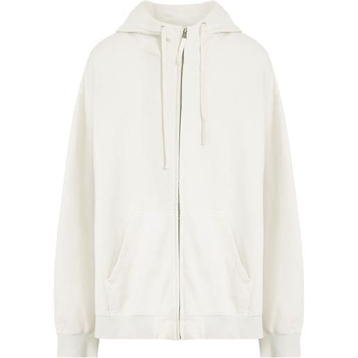 Maison Margiela felpa con cappuccio - toni neutri