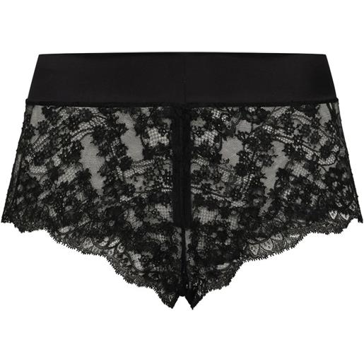 Dolce & Gabbana slip a fiori - nero