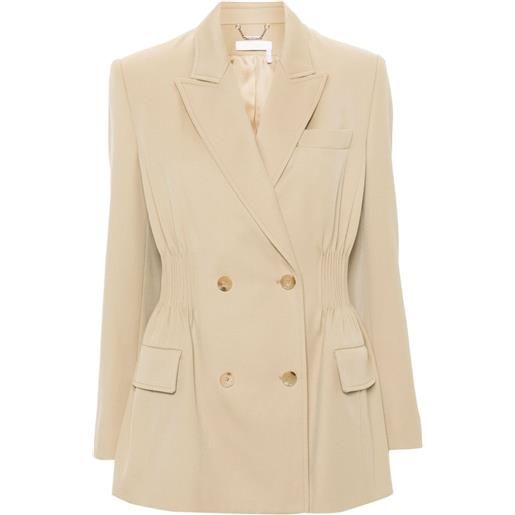 Chloé blazer doppiopetto - toni neutri
