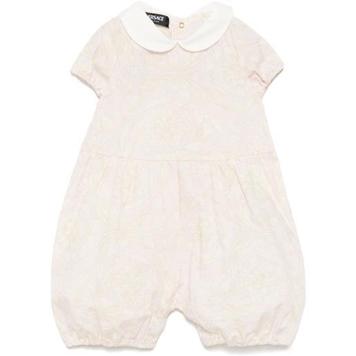 Versace Kids tutina con stampa - toni neutri