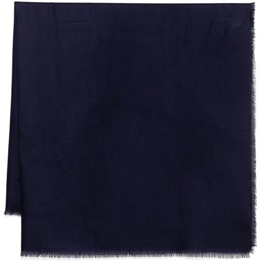 TOM FORD scialle in cashmere - blu