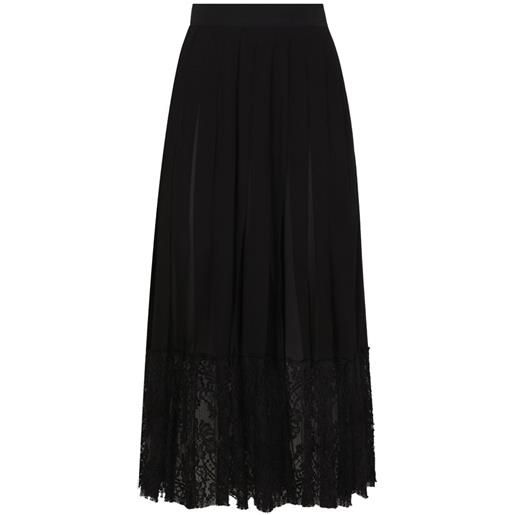 Dolce & Gabbana gonna svasata - nero