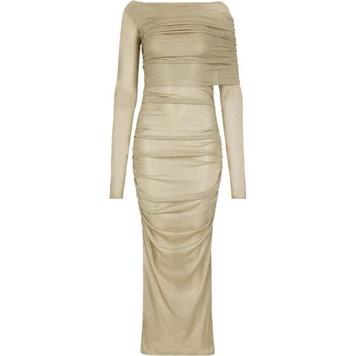Dolce & Gabbana abito a rete - oro