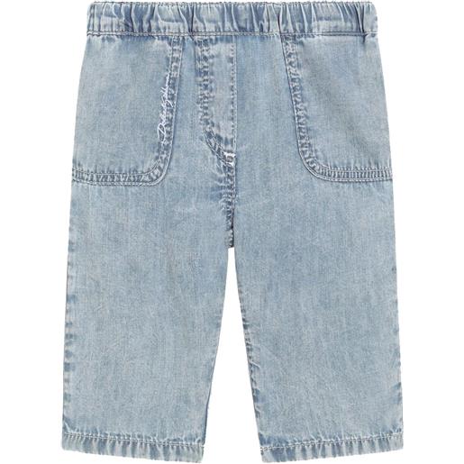 Dolce & Gabbana Kids jeans con ricamo - blu