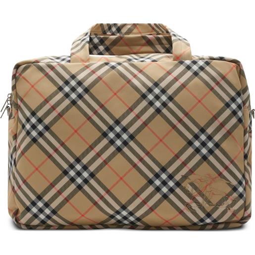 Burberry borsone vintage check - marrone