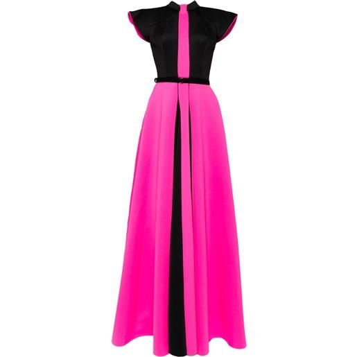 Saiid Kobeisy abito da sera in neoprene - nero