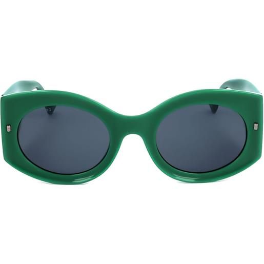 DSQUARED2 EYEWEAR occhiali da sole ovali - verde