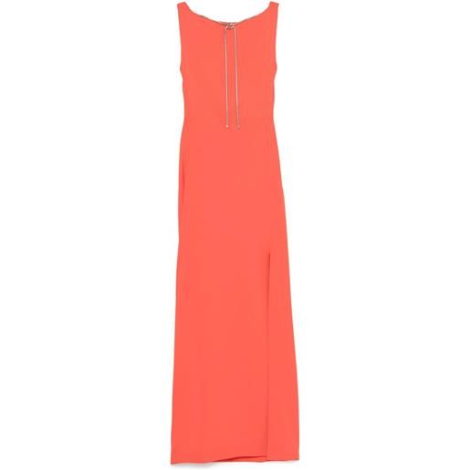 Max Mara abito creso lungo - arancione