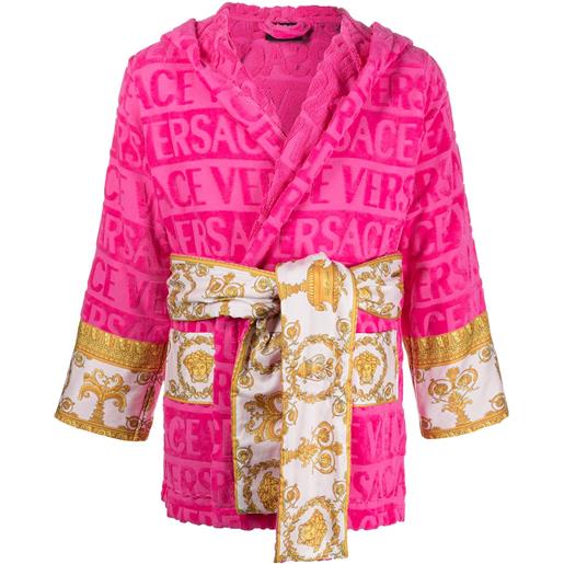 Versace accappatoio i love baroque - rosa