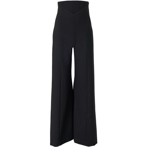 Carolina Herrera pantaloni a gamba ampia - nero